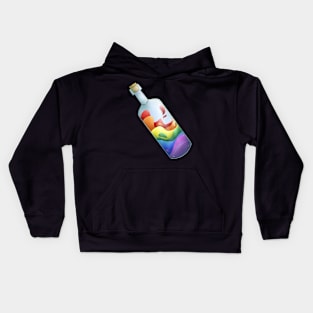 Rainbow Gay Pride Potion Kids Hoodie